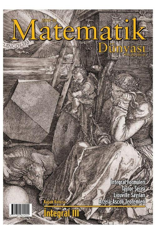 Nesin Yayınevi Matematik Dünyası Dergisi Sayı:89 Yıl:2011 - Iv