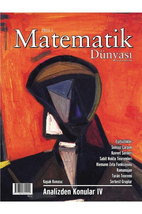 Nesin Yayınevi Matematik Dünyası Dergisi Sayı:94 Yıl:2013 - I