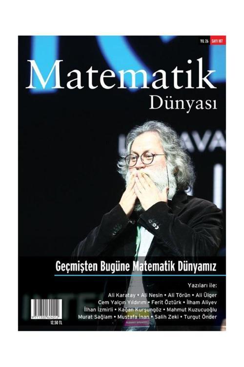 Nesin Yayınevi Matematik Dünyası Dergisi Sayı:107 Yıl:2019