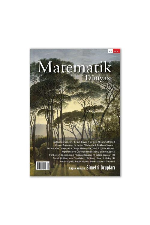 Nesin Yayınevi Matematik Dünyası Dergisi:112 Yıl:2022