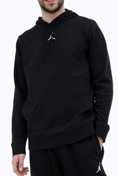 Jordan Air Fleece Erkek Siyah Kapüşonlu Sweatshirt