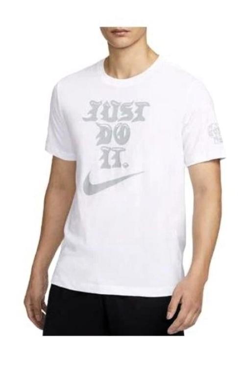 Dri-Fit Loose Bones Skeleton Beyaz T-shirt