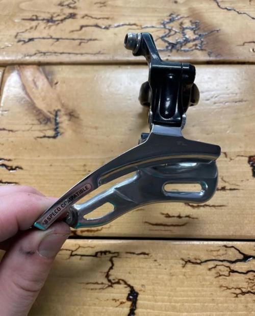Deore LX fd-m565 Ön Aktarıcı 3x8V Alttan Çektirmeli Orta Vites Aktarıcı 34.9 mm Retro