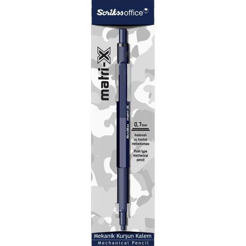 Matri-X Versatil 0.7 mm Lacivert Şeffaf Amb.