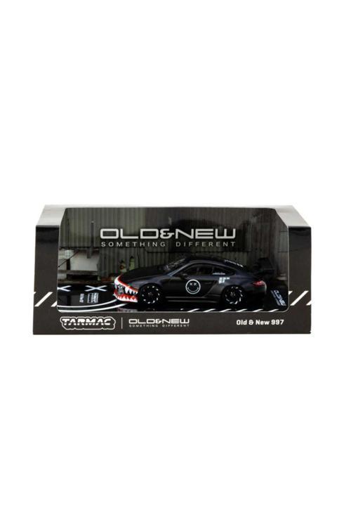 1/64 Old & New 997-Matte Black Model Araba