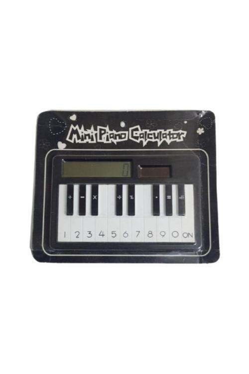 Solar Piano Hesap Makinesi Siyah