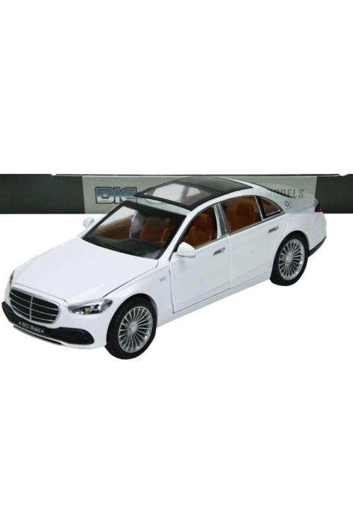 1/22 Mercedes S600 Model Araba Beyaz