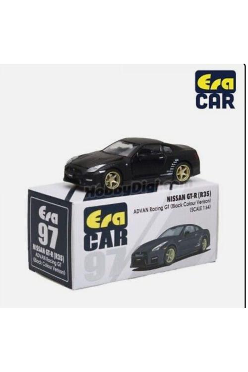 Car 1:64 Nissan Gt-R (R35) Advan Racing Gt – Siyah Versiyon