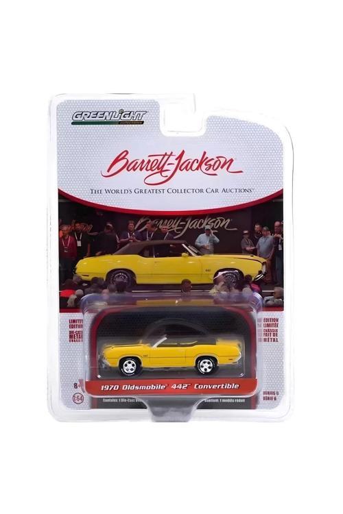 1:64 Barrett-Jackson Scottsdale Ed. Serıes 6 1970 Oldsmobıle 442 Convertıble Model Araba