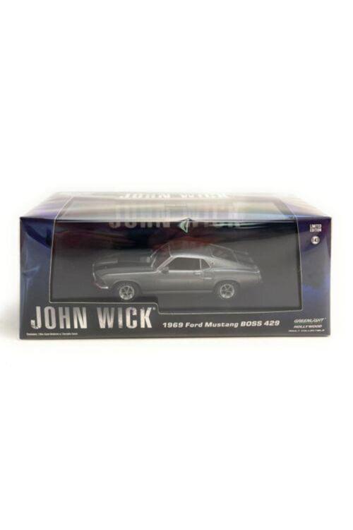 Ford Mustang 1969 Boss 429 John Wick 1:43 Model Araba
