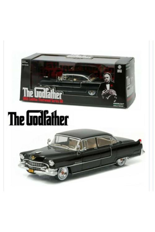 Hollywood – The Godfather (Baba) 1955 Cadillac Fleetwood Series 60 Diecast Model Araba – 1:43 Ölçek