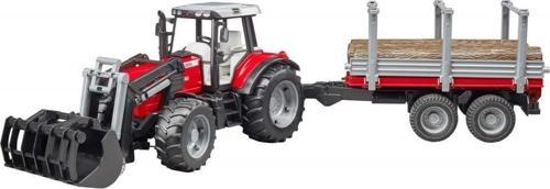 Massey Ferguson 7480 Traktör & Römork