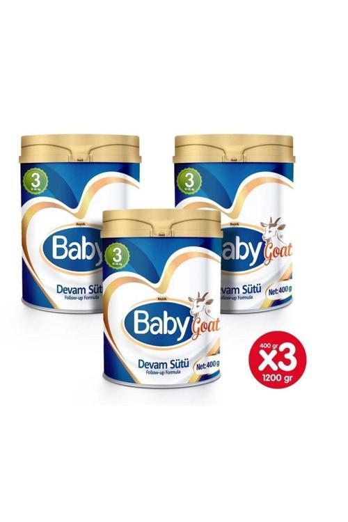3 Keçi Sütü Maması 400gr 3 Adet
