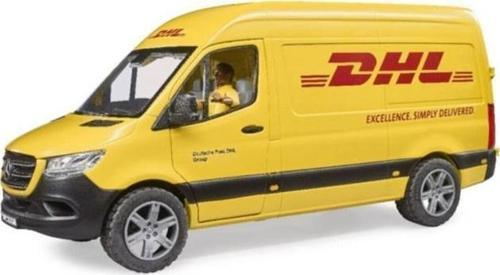 Mb Sprinter Dhl Kamyonu ve Sürücüsü 02671