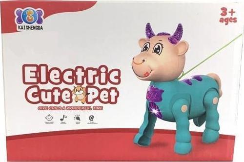 Hareketli Sesli ve Işıklı Sevimli Evcil Hayvanlar İnek