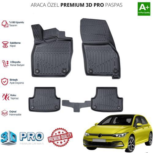 GOLF 8 MANUEL ARACA ÖZEL 3D PASPAS 2024 2025 2026 2027