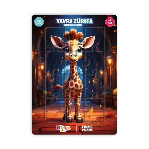 5 Adet Lisanslı 12 Parça Btoys Can Frame Puzzle(5 Adet Puzzle Gönderilecektir.)