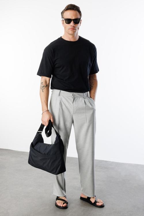 Erkek Baggy Fit Kumaş Pantolon ERKEK-KUMAŞ-PANTOLON