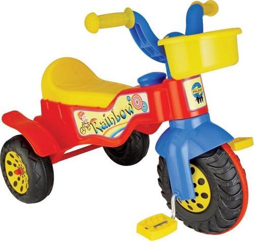 Rainbow Bisiklet Pedallı Üç Tekerli Kırmızı 3+ Yaş Üzeri Çocuklar İçin
