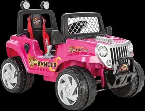 Ranger 12 V Uzaktan Kumandalı Akülü Araba Metalik Pembe