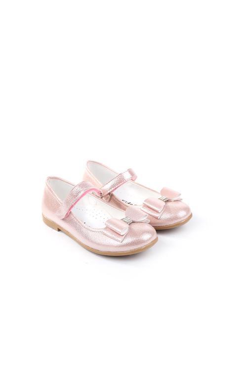 Ortaç 3162 Kız Çocuk Balerin Cırtlı Babet Ayakkabı