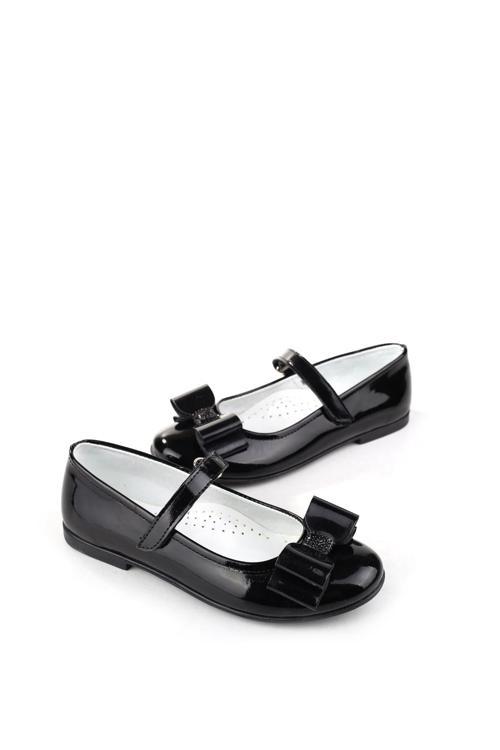 Ortaç 3162 Kız Çocuk Balerin Cırtlı Babet Ayakkabı