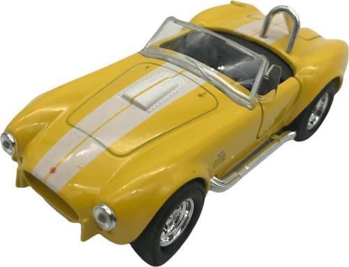 1:38 Metal Çek Bırak Araba 1965 Shelby Cobra 427 S/C 43761D
