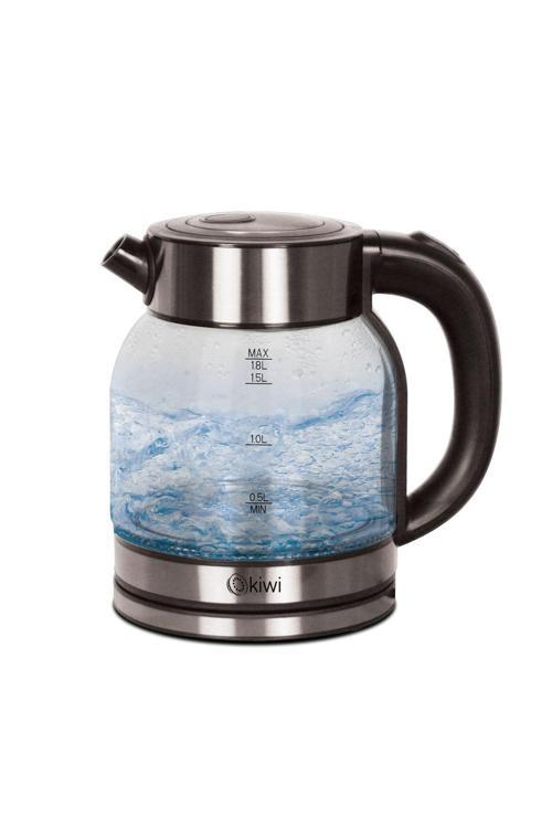 Kk-3333 Çelik Tabanlı Cam Su Isıtıcı Kettle