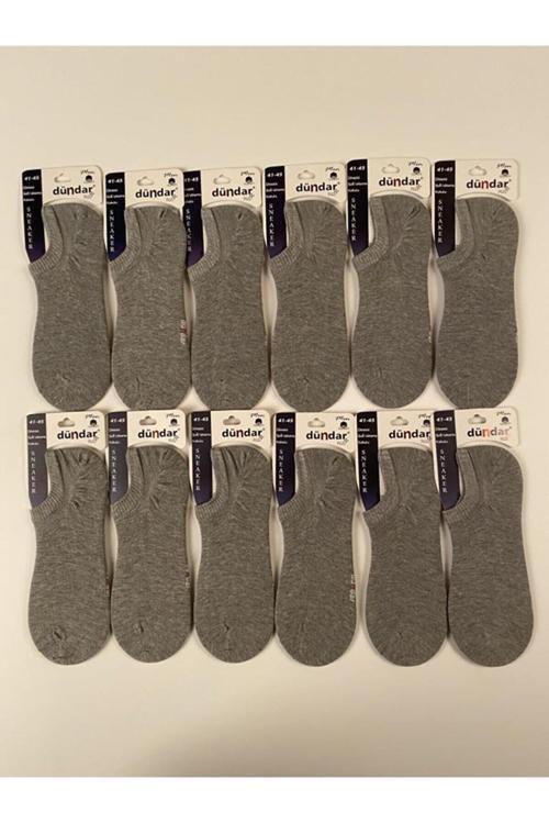 Erkek Plus Sneaker Çorap - 12 Adet