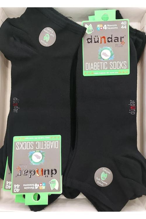 Erkek Bambu Plus Patik Diyabetik Çorap 5992 - 12 Adet