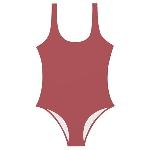 Burgundy Swimsuit