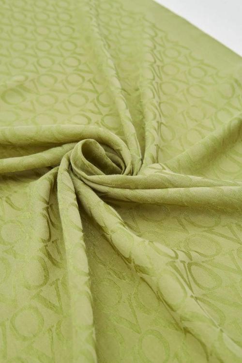 Alia Jakarlı Şal-2 Yağ Yeşili