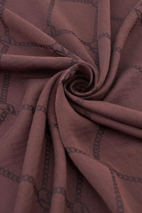 Alia Zincir Şal-Kahve