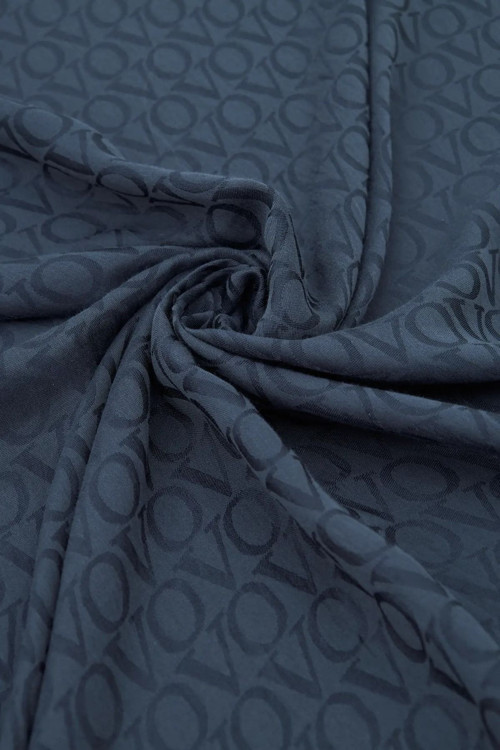 Alia Jakarlı Eşarp-2 Lacivert