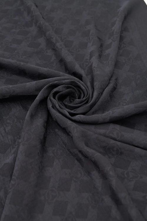 Alia Jakarlı Şal-3 Siyah