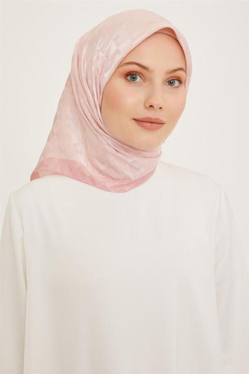 Jakarlı Ipek Pamuk Eşarp 30