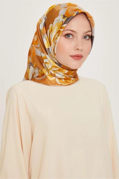 81 Twill Ipek Eşarp 9234D