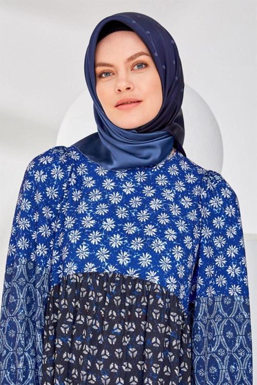 Kadın Mor Twill Ipek Eşarp 20Y8338-82