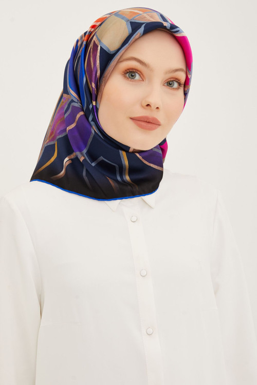 İpek Eşarp 8962D (Twill) (Nostalji)-35