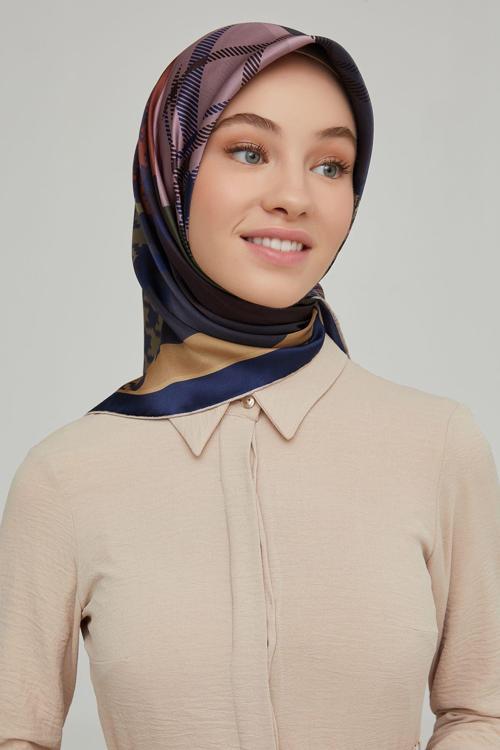 İpek Eşarp 8620D (Twill) (Nostalji)