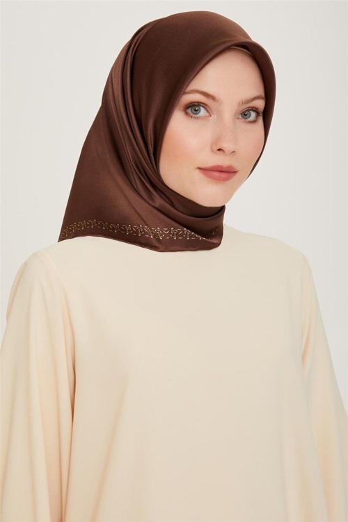 Twill Saf Ipek Eşarp 9260D 34