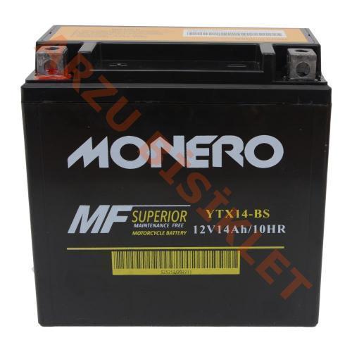 Akü 12V 14Ah/10Hr Ytx14-Bs 151-87-145 Mm 4,4 Kg