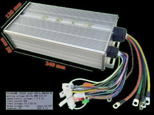 E-Bis Hız Kontrol Cdi Akıllı Beyin 48-72V 1500W 55A Geniş Kasa