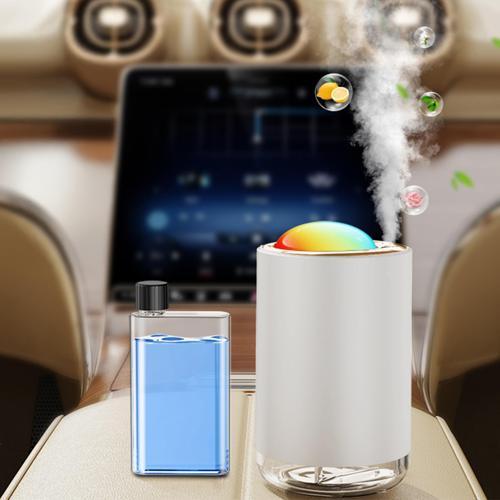 Mio SS18 Yeni Nesil Şarjlı Otomatik Araba ve Oda Kokusu Makinesi Beyaz (1 ADET BLUEBELL KOKUSU ILE BİRLİKTE)