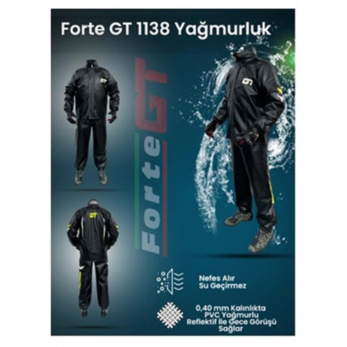 Yağmurluk 1138 Pvc Takım Xxl