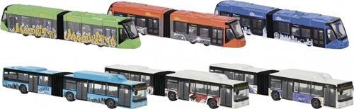 Majortte MAN City Bus+Siemens Avenio Tram Metal Diecast Araçlar 212053303