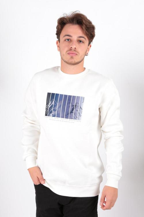 5131 Erkek 3 İplik Sweatshirt