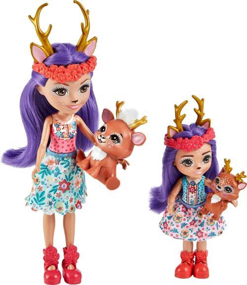 Enchantimals Kız Kardeş Bebekler Serisi HCF79-HCF80