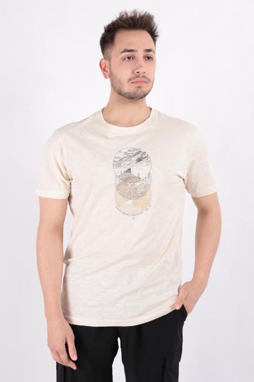 4060 Erkek Bisiklet Yaka T-Shirt