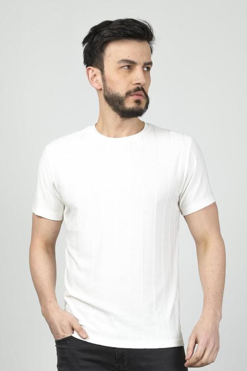 4161 Bisiklet Yaka T-Shirt